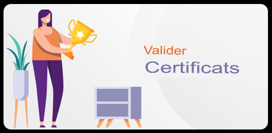 Validation du certificat